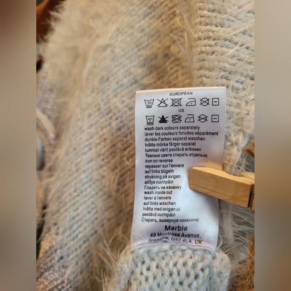 Marble | Two Button-Up Ladies Cardigan | Size Large - Picture 4 of 14